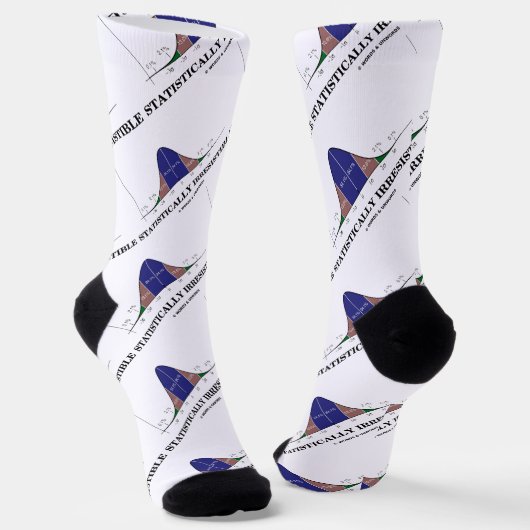 Statistisch unwiderstehlicher griechischer Spaß Socken (Gewinkelt)