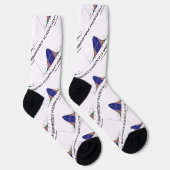 Statistisch unwiderstehlicher griechischer Spaß Socken (Rechts)