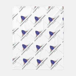 Statistisch unwiderstehlicher Spaß der Glockenkurv Fleecedecke