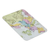 Statistische Karte Europas | 1871 Magnet (Rechte Seite)