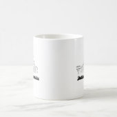 Statistische Persönlichkeit (Bell-Kurve) Kaffeetasse (Mittel)