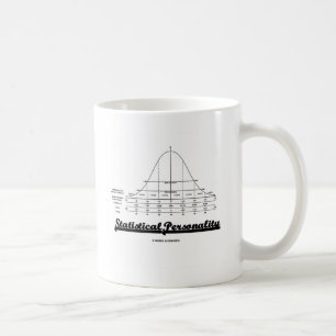 Statistische Persönlichkeit (Bell-Kurve) Kaffeetasse