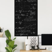 Statistische Tafel Poster (Heimbüro)