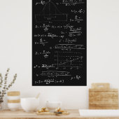 Statistische Tafel Poster (Küche)