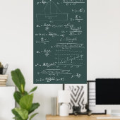 Statistische Tafel Poster (Heimbüro)