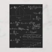 Statistische Tafel Postkarte (Vorderseite)