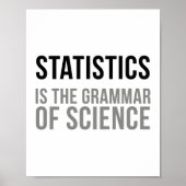 Statistische Zitate Poster (Vorne)