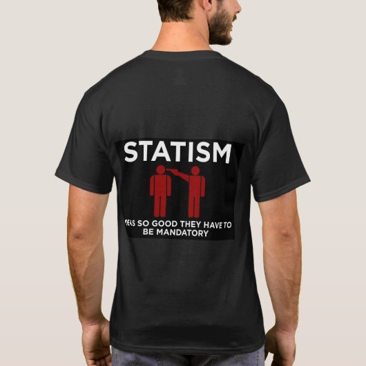 Statistische Zitate und Phrasen, Statistik ist pro T-Shirt (Rückseite)
