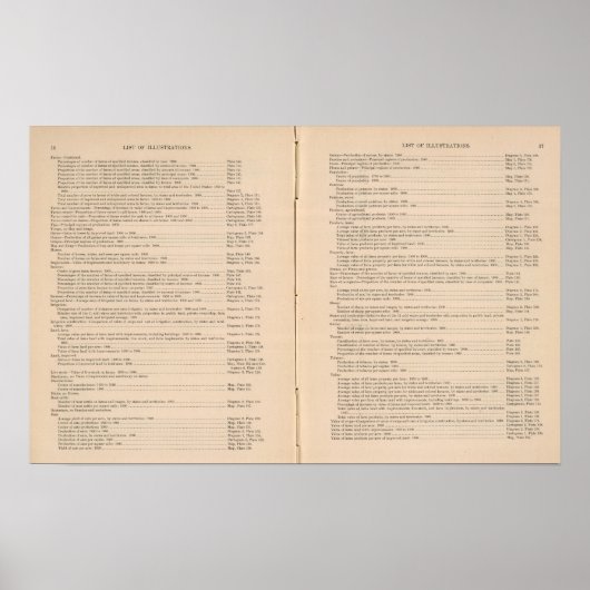 Statistischer Atlas 1900 8 Poster (Vorne)