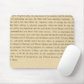Statistischer Atlas Mousepad (Mit Mouse)