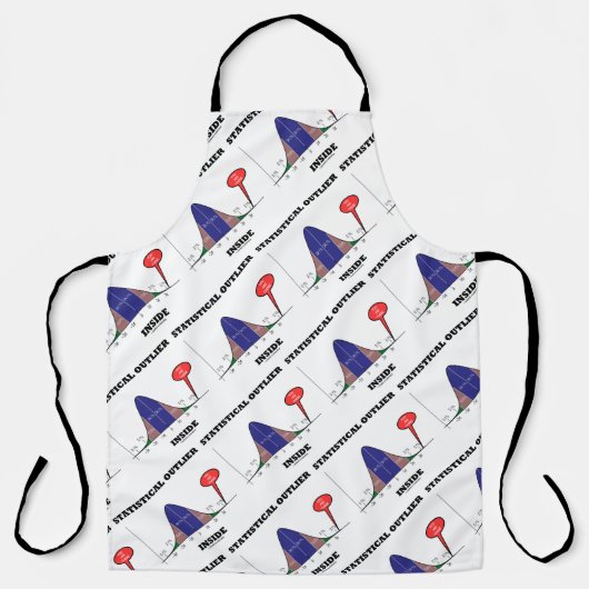 Statistischer Ausschnitt innerhalb Ihres Spaßes Schürze (Vorderseite)