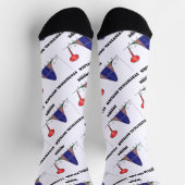 Statistischer Ausschnitt innerhalb Ihres Spaßes Socken (Oben)