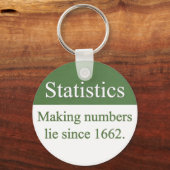 Statistischer Schlüsselanhänger (Vorderseite)