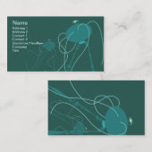 Stativ - Geschäft Visitenkarte (Vorne/Hinten)