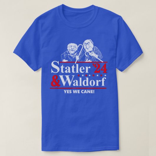 Statler und Waldorf 2024 T-Shirt (Design vorne)
