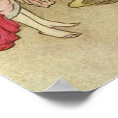 Statt einen Pfauenkuchen durch Warwick-Goble zu kr Poster (Ecke)