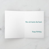 Statt einer Karte wollte ich dir eine Gegenwart be (Innenseite)