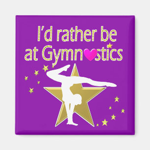 STATT GYMNASTICS MAGNET. MAGNET