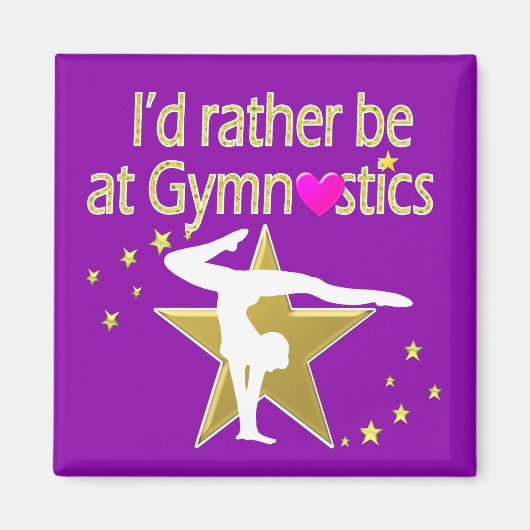 STATT GYMNASTICS MAGNET. MAGNET (Vorne)