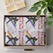 STATT SOFTBALL SPIELEN SEIDENPAPIER (Geschenk)