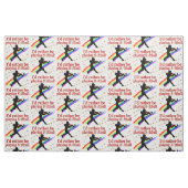 STATT SOFTBALL SPIELEN STOFF (Fat Quarter (45,7 x 55,9 cm))