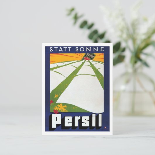 Statt Sonne Postkarte (Stehend Vorderseite)