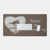 Statt Vogelbeobachtung Vogelbeobachtung Hobby Beac Schreibtischunterlage (Tastatur & Maus)