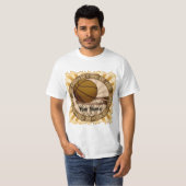 Stattdessen Basketball spielen T-Shirt (Vorne ganz)