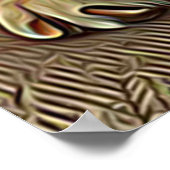 Stattdessen ersticken schläfrige Bulldoggen motivi Poster (Ecke)