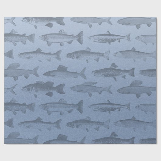 Stattdessen fischen wir nach eigenem Fangmuster Geschenkpapier (Flach)