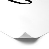 Stattdessen Gold abbauen Poster (Ecke)