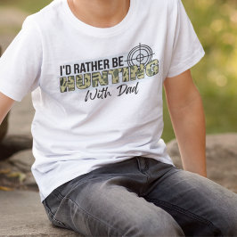 Stattdessen jagen Sie mit Vater Funny T-Shirt