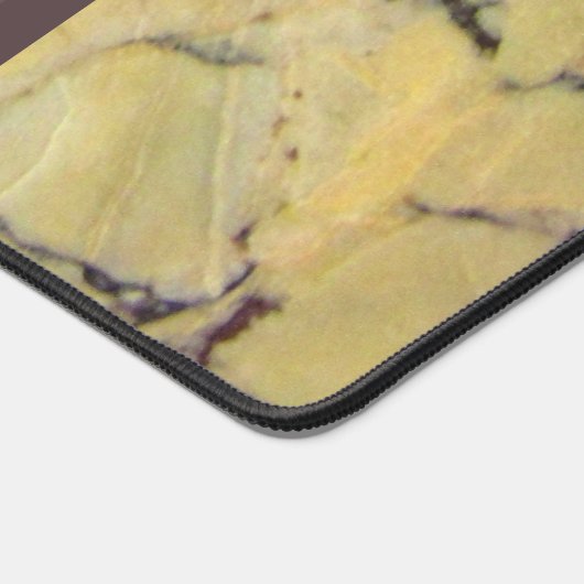 Stattdessen kann man Schätze jagen Edelstein Polni Schreibtischunterlage (Ecke)