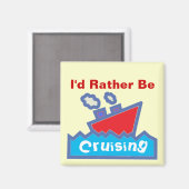 Stattdessen kreuzisierender Magnet (Vorderseite/Rückseite)