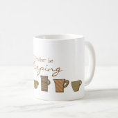 Stattdessen schlafend Tee Kaffee Tasse Cup (VorderseiteRechts)