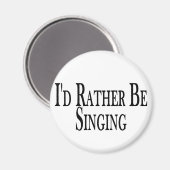 Stattdessen singen magnet (Vorderseite/Rückseite)