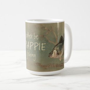 Stattdessen sollte es beim Crappie-Fischfang Kaffeetasse