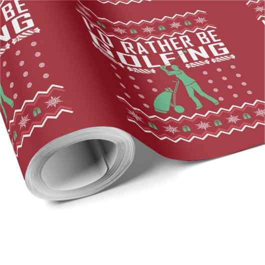 Stattdessen sollte man sich üble Weihnachts-Sweate Geschenkpapier (Rolleneckpunkt)