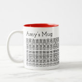 Stattdessen sollten Sie die verborgene Meldung "Cr Zweifarbige Tasse (Links)