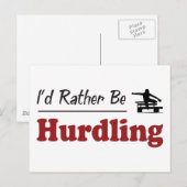 Stattdessen stürzen postkarte (Vorne/Hinten)