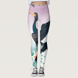 Statten Sie Sie von einem großen Fischer aus Leggings