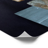 Statue Alexandre Dumas Pere, c.1883-87 Poster (Ecke)