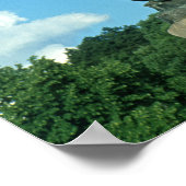 Statue Alfred des Großen Poster (Ecke)