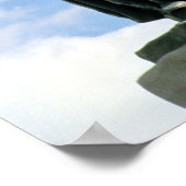 Statue Alfred des Großen Poster (Ecke)