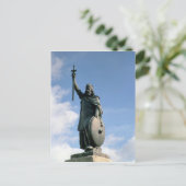 Statue Alfred des Großen Postkarte (Stehend Vorderseite)