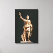 Statue Augustus Caesar Canvas Print Leinwanddruck (Vorderseite)