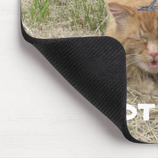 Statue Cat? Mousepad (Ecke)