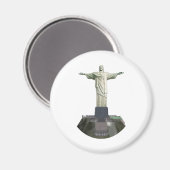 Statue: Christus der Erlöser: 3D-Modell: Magnet (Vorderseite/Rückseite)