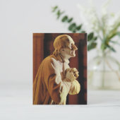Statue de Cure d'Ars Postkarte (Stehend Vorderseite)