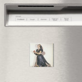 Statue der Antoinette de Fontette Magnet (In Situ (Geschirrspüler))